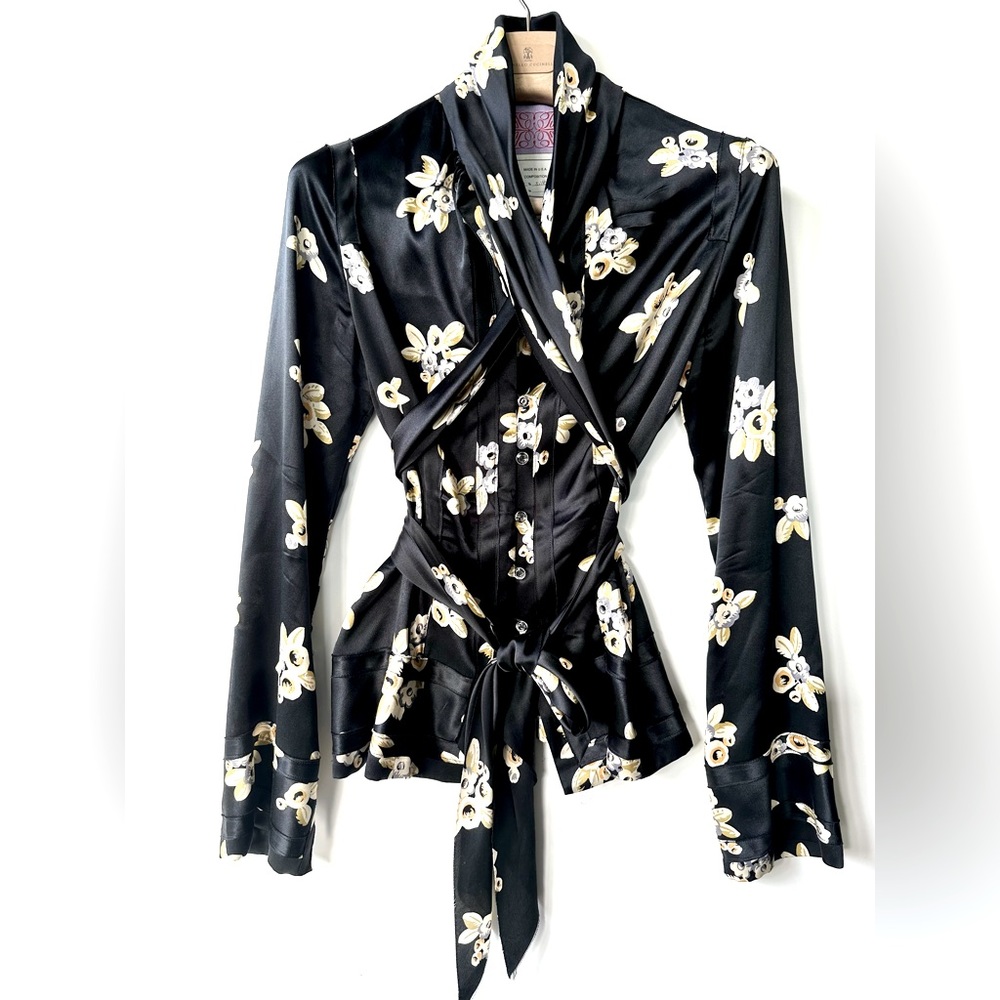 EUC Tuleh Fall 2004 Silk Blouse, size 8